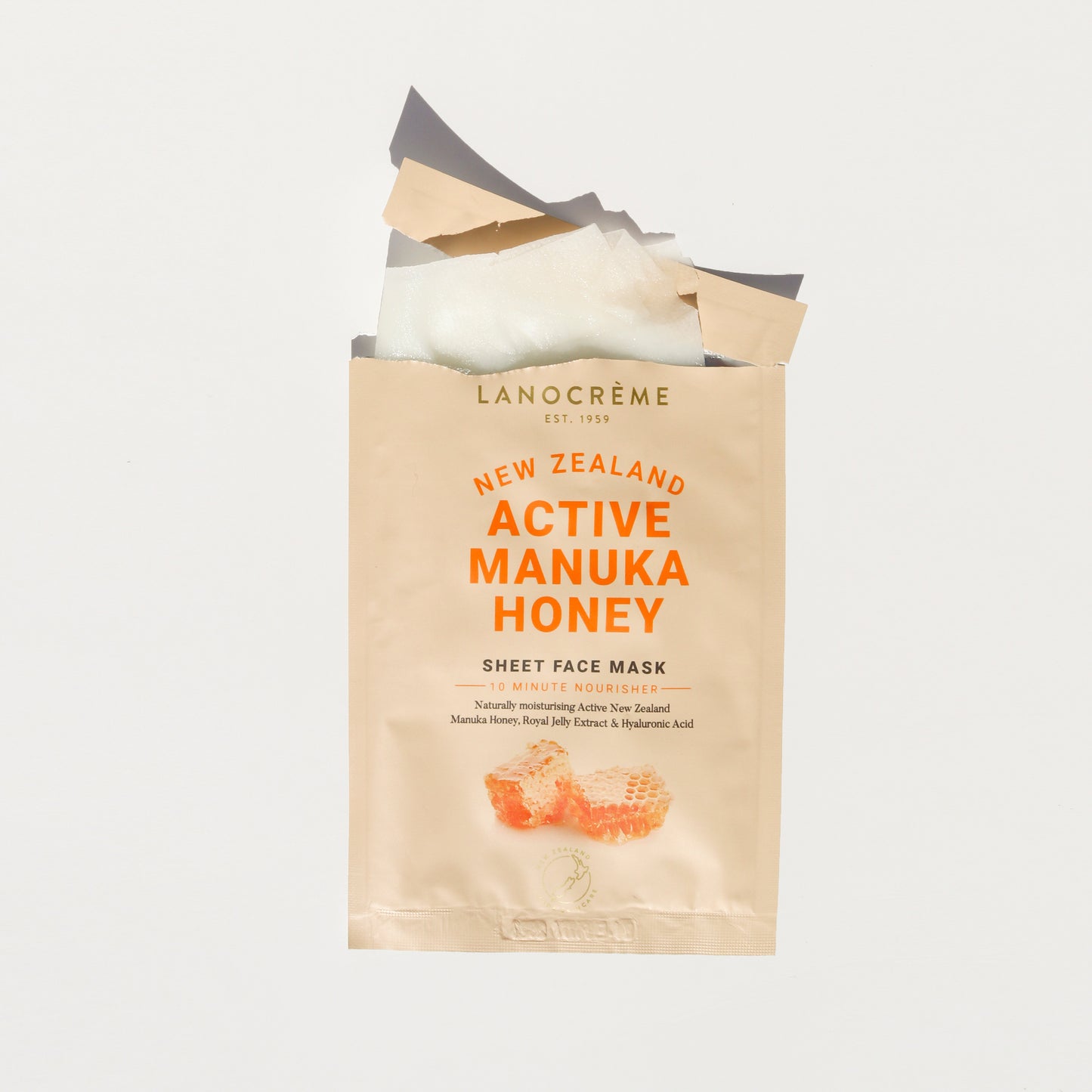 New Zealand Active Manuka Honey Sheet Face Mask