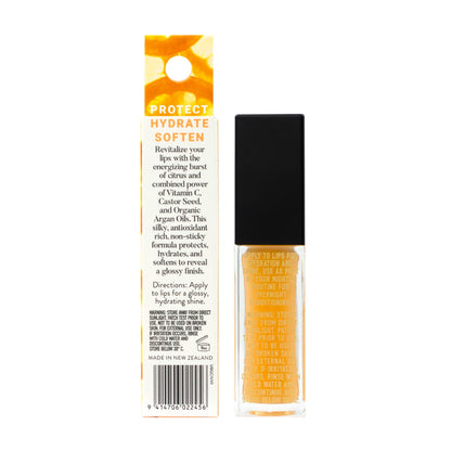 Lanocreme Citrus Burst Lip Oil with Vitamin C
