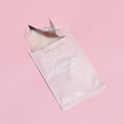 Lanolin Originals Sheet Mask with Vitamin E