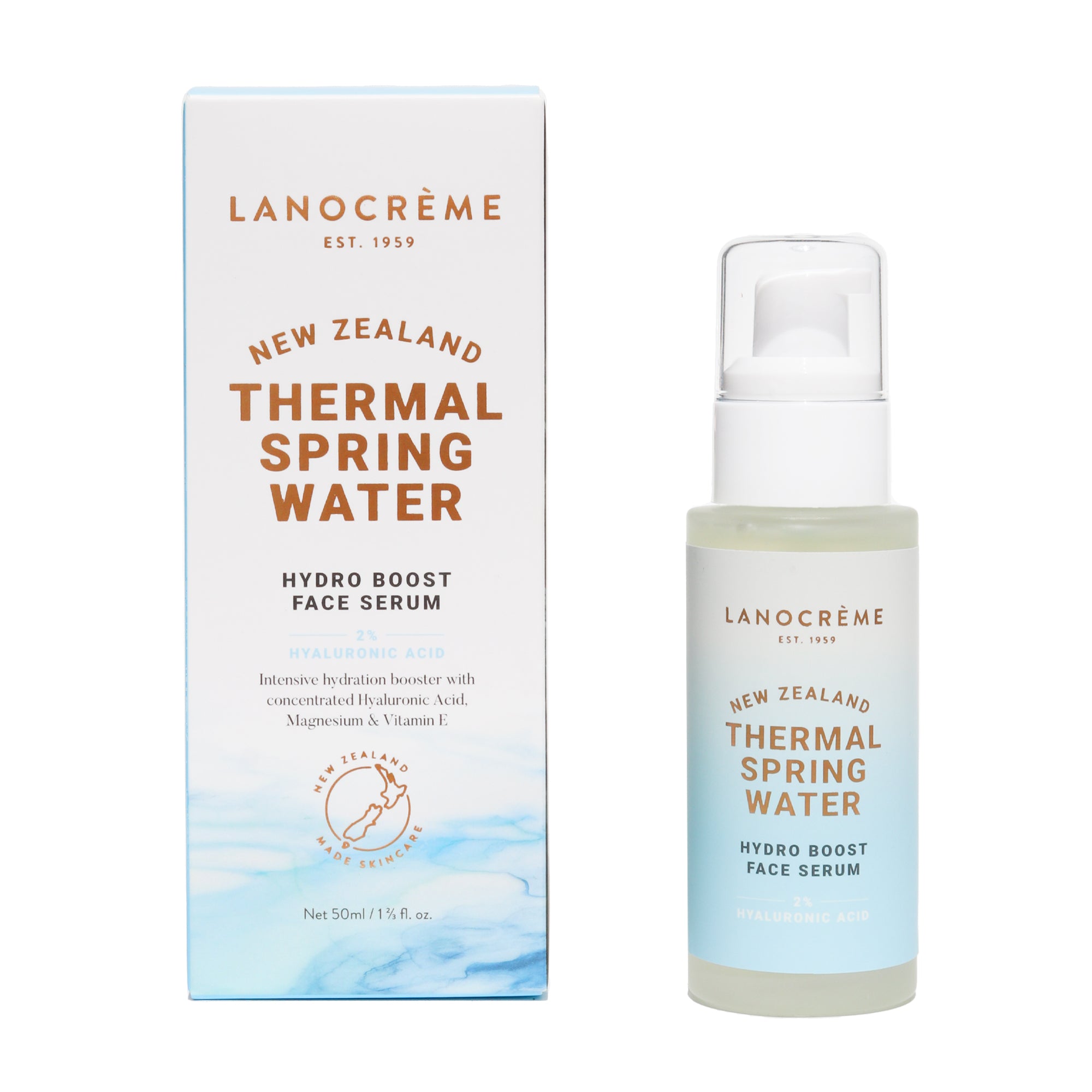 Thermal Spring Water Face Serum – Lanocreme New Zealand