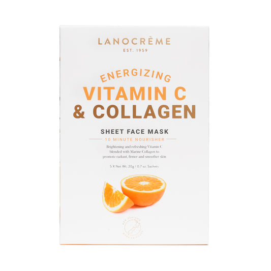 Energizing Vitamin C & Collagen Sheet Face Mask